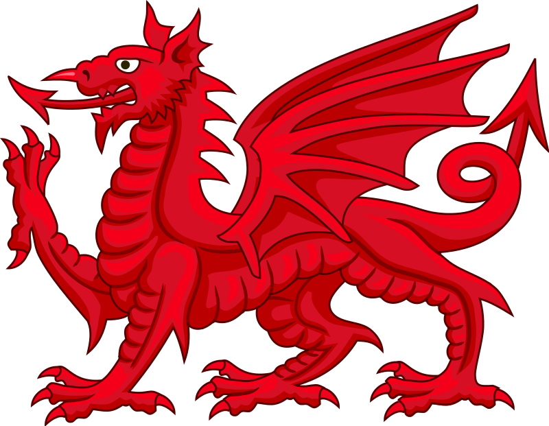 Der Rote Drache von Wales